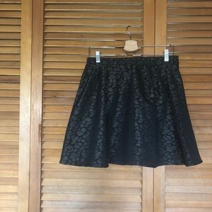 Talula metallic leopard print skirt, EUC!